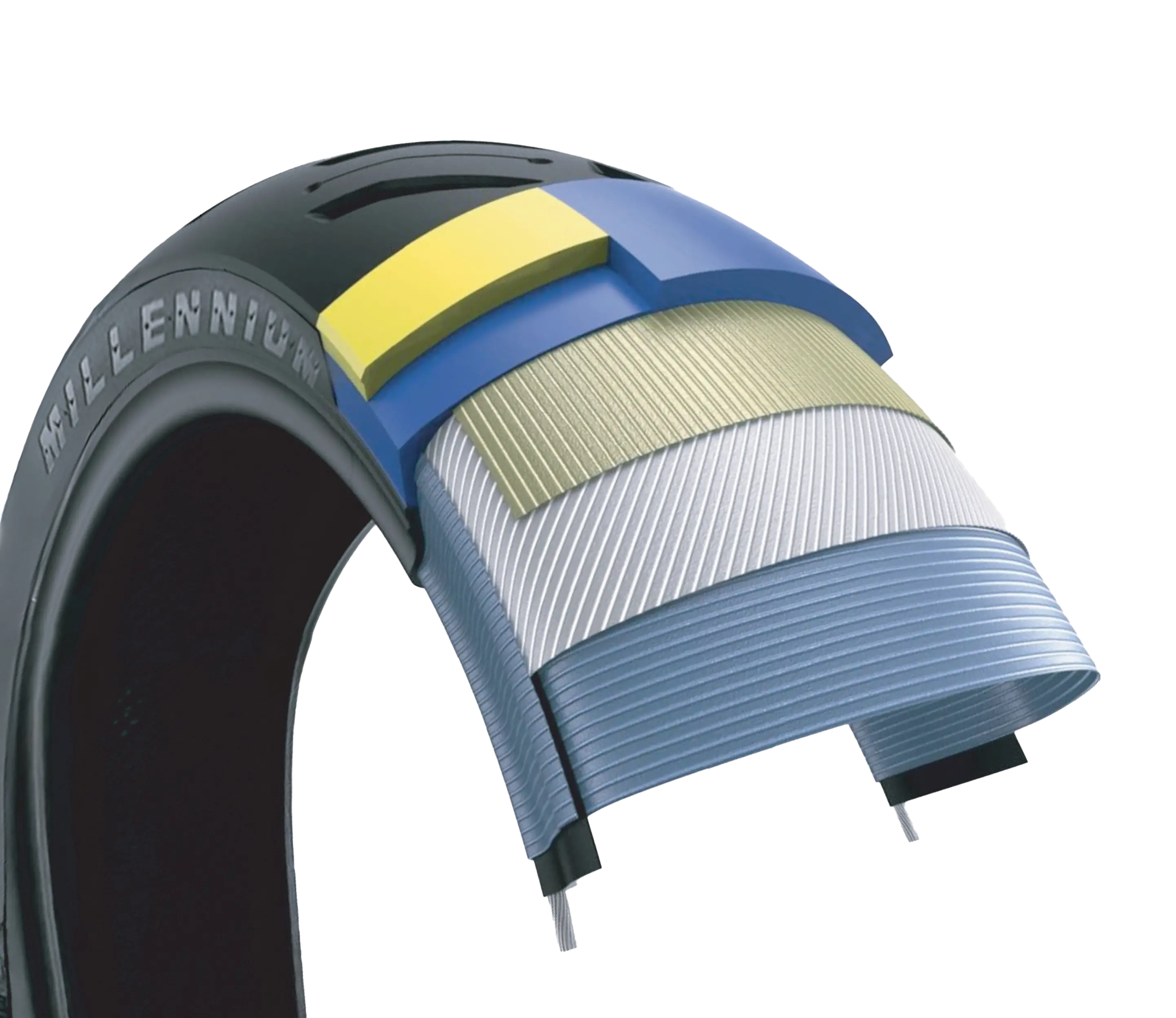 Tire construction left